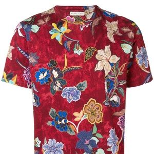 Etro T-Shirt Floral M